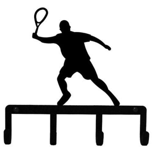Tennis Player Key Holder